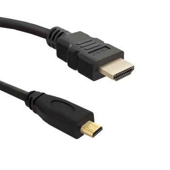 Qoltec 50401 HDMI cable 3 m HDMI Type A (Standard) HDMI Type D (Micro) Black