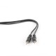Gembird CCA-404-2M audio cable 3.5mm Black