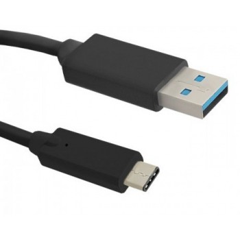 Qoltec 1.5m USB 3.1 C - USB 3.0 A USB cable USB 3.2 Gen 1 (3.1 Gen 1) USB A USB C Black