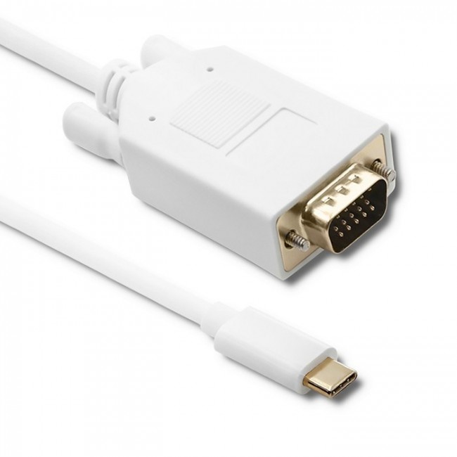Qoltec 50487 USB cable 1 m USB 2.0 USB A USB C Black