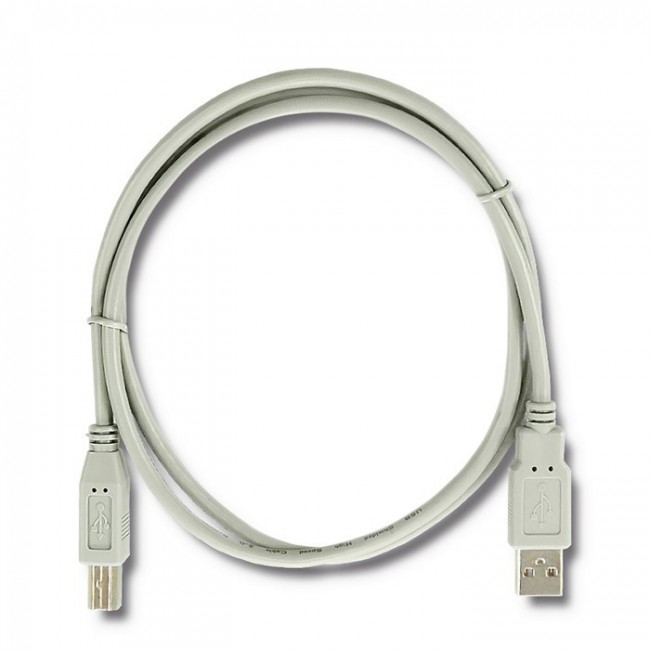 Qoltec 50395 USB 2.0 cable A male | B male | 1m