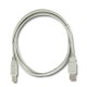 Qoltec 50395 USB 2.0 cable A male | B male | 1m