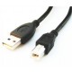 Gembird 4.5m USB 2.0 A/B M USB cable USB A USB B Black