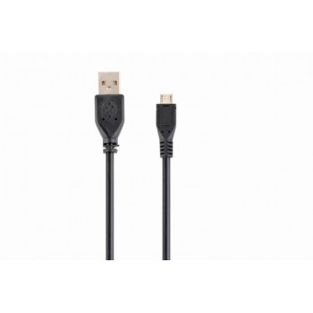 Gembird CCP-MUSB2-AMBM-0.1M USB cable USB 2.0 USB A Micro-USB B Black