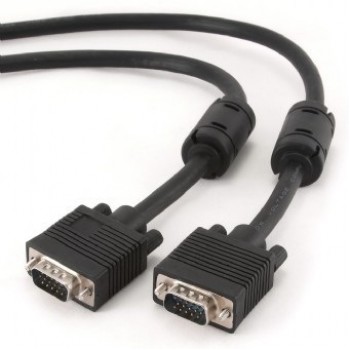 Gembird CC-PPVGA-5M-B VGA cable VGA (D-Sub) Black