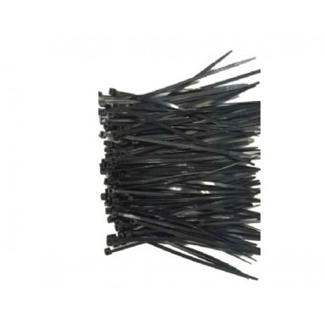 Gembird NYTFR-150X3.6 cable tie Nylon Black 100 pc(s)