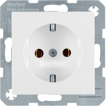 Hager 47438989 wall plate/switch cover White