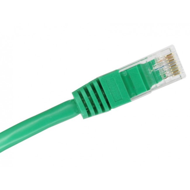 Alantec KKU5CZA1 networking cable Green 0.25 m Cat5e U/UTP (UTP)
