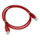 Alantec KKU6ACZE0.25 Patch-cord U/UTP cat.6A LSOH 0.25m red
