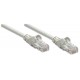 Intellinet Network Patch Cable, Cat5e, 2m, Grey, CCA, U/UTP, PVC, RJ45, Gold Plated Contacts, Snagless, Booted, Lifetime Warranty, Polybag