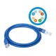 Alantec KKU5NIE3 networking cable 3 m Cat5e U/UTP (UTP) Blue
