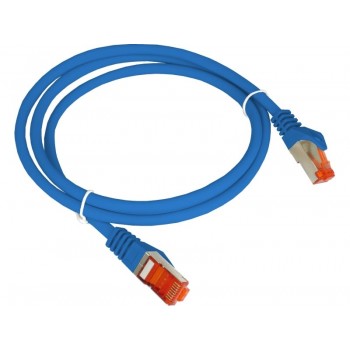 Alantec KKS6NIE0.25 Patch-cord F/UTP cat.6 PVC 0.25m blue