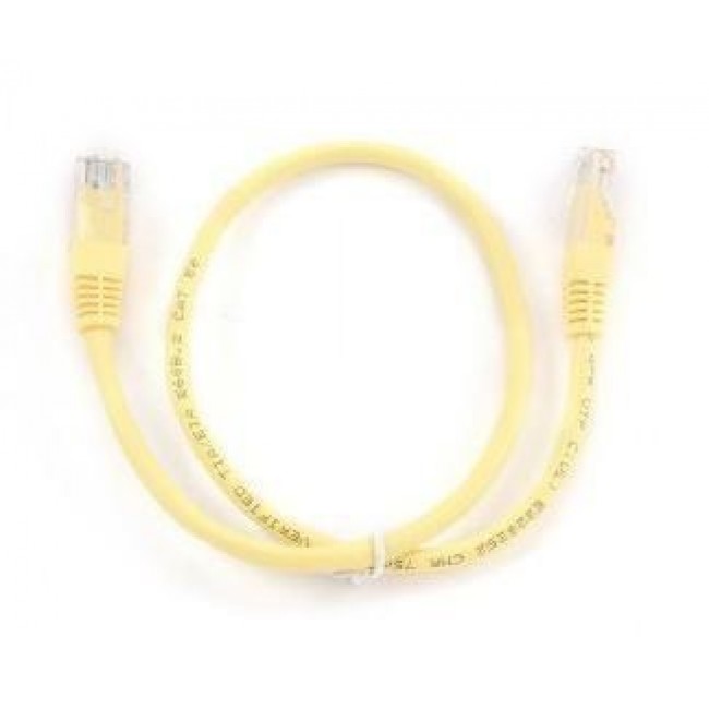 Gembird PP12-0.5M/Y networking cable Yellow