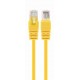 Gembird Patch Cord Cat.5e UTP 0.25m networking cable Cat5e U/UTP (UTP) Yellow
