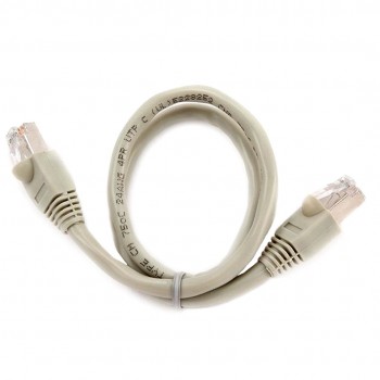 Gembird PP6-0.5M networking cable Grey Cat6