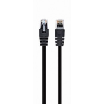 Gembird PP6U-0.25M/BK networking cable Black Cat6 U/UTP (UTP)