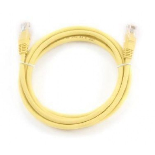 Gembird PP12-2M/Y networking cable Yellow Cat5e
