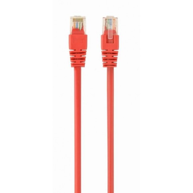 Gembird Patch Cord Cat.5e UTP 0.25m networking cable Cat5e U/UTP (UTP) Red