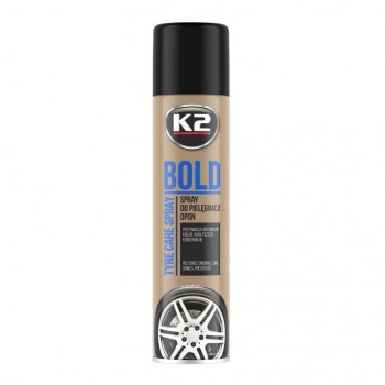 K2 BOLD 600ml - preparation for shining and maintenance of tyres