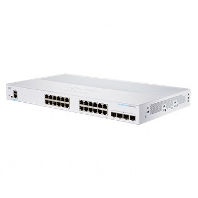 Cisco CBS350-24T-4X-EU network switch Managed L2/L3 Gigabit Ethernet (10/100/1000) Silver