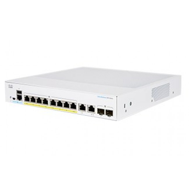 Cisco CBS350-8P-2G-EU network switch Managed L2/L3 Gigabit Ethernet (10/100/1000) Silver