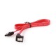 Gembird CC-SATAM-DATA90-0.1M SATA cable Red
