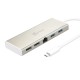 j5create JCD381-N USB Type-C Dual HDMI Mini Dock-Ethernet/ USB 3.1 HUB / PD2.0