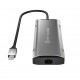 j5create JCD392 4K60 Elite USB-C 10Gbps Travel Dock, Space Grey