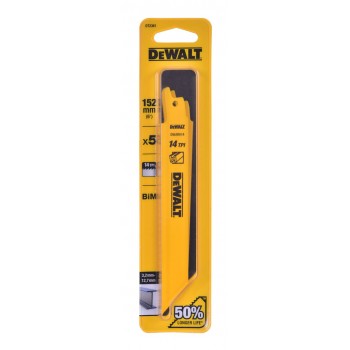 DeWALT DT2361-QZ jigsaw/scroll saw/reciprocating saw blade Jigsaw blade High carbon steel (HCS) 5 pc(s)