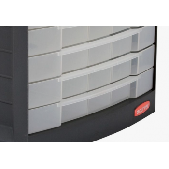 CURVER BOX WITH PULL-OUT DRAWERS