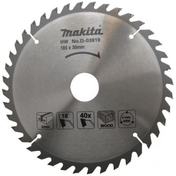 MAKITA D-03919 circular saw blade HM 185 mm