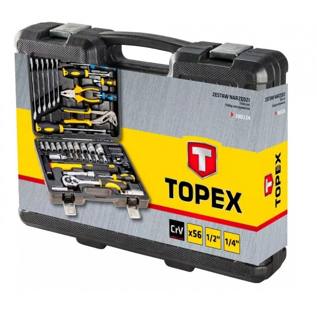Topex tool set 56 pieces