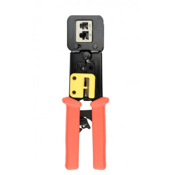 Gembird T-WC-05 cable crimper Combination tool Black, Red, Yellow