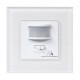 Maclean MCE240 Infrared Motion Sensor Detector PIR Wall Mount Automatic LED Lighting Glass Frame
