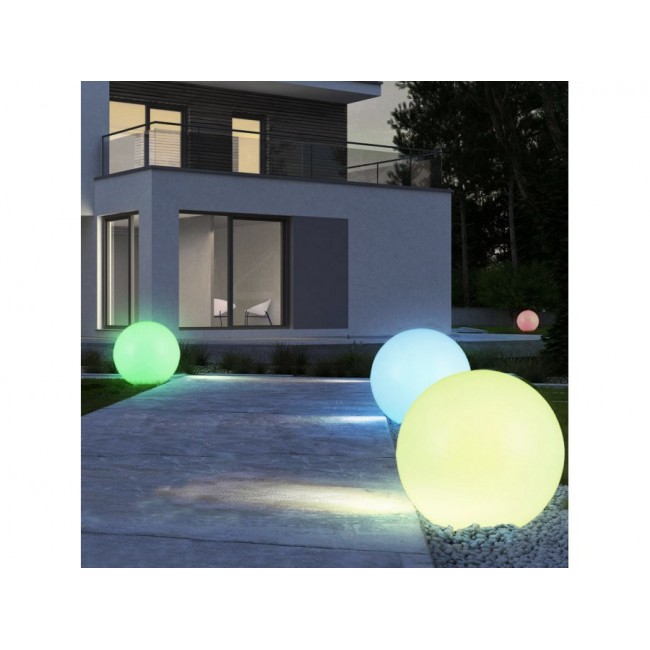 Greenblue 46580 Outdoor pedestal/post lighting Black,White LED