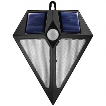 Lampa LED Maclean, Solarna, cienna, Z czujnikiem ruchu, 6 LED, 2x solar, MCE168