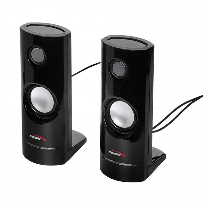 Audiocore AC860 loudspeaker 2-way 4 W Black Wired
