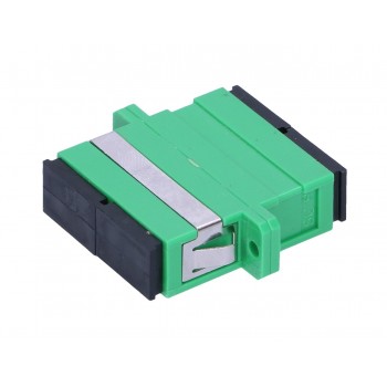 Extralink ADAPTER SC/APC SM DUPLEX - Adapter fibre optic adapter SC/APC Green