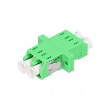 Extralink ADAPTER LC/APC SM DUPLEX - Adapter fibre optic adapter LC/APC Green