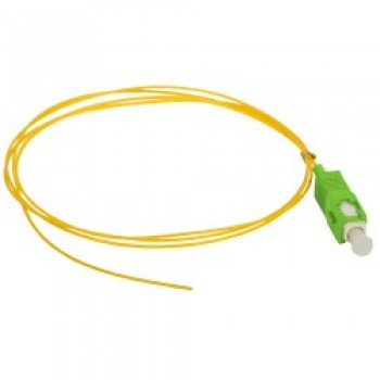 Alantec FOI-SCA-9SM-2 fibre optic adapter SC/APC Green, Yellow