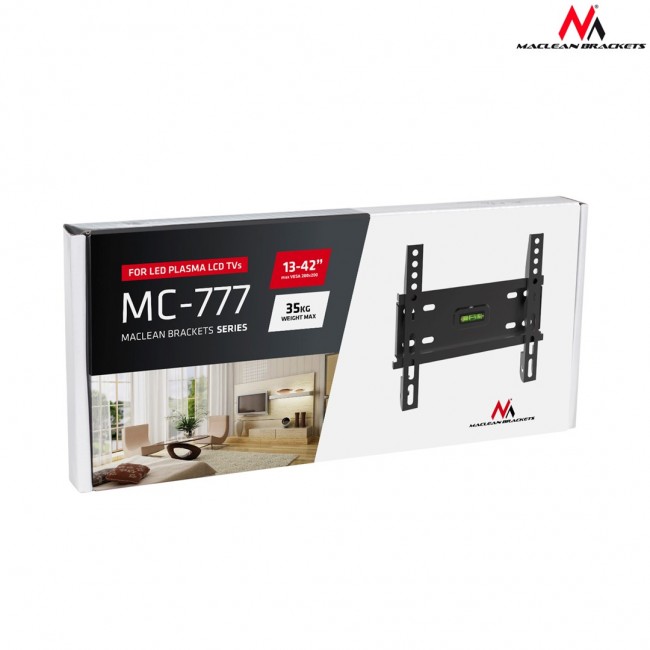 TV Holder 13 '' - 42 '' Maclean MC-777 black 35 kg VESA 200x200
