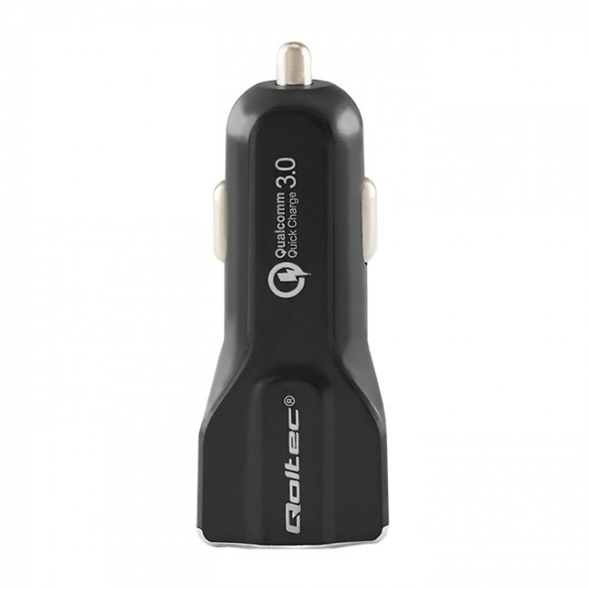 Qoltec 50140 mobile device charger Black Auto