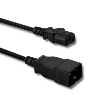 Qoltec 53991 Power cable for UPS | C20/C13 | 1.2m