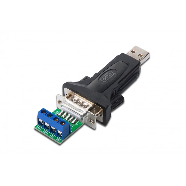 Converter/adapter DIGITUS USB2.0 to RS485 (DB9) DA-70157