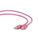 Gembird RJ45/RJ45 Cat5e 5m networking cable Pink U/UTP (UTP)