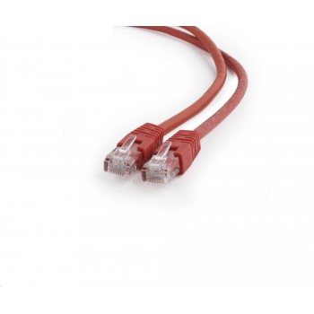 Gembird PP6U-0.25M networking cable Red Cat6 U/UTP (UTP)