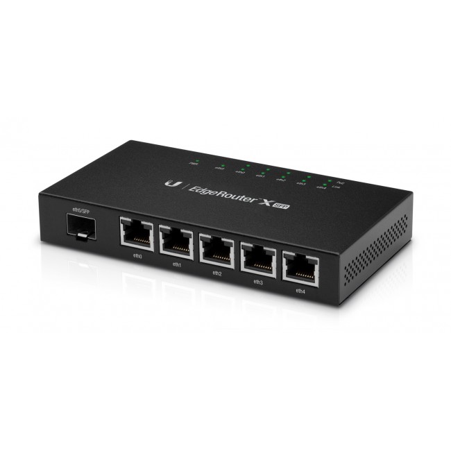 Ubiquiti EdgeRouter X SFP wired router Gigabit Ethernet Black