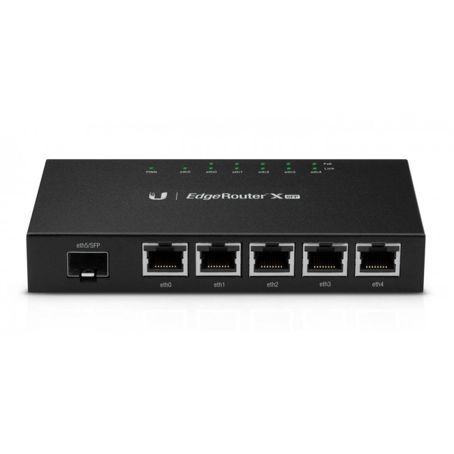 Ubiquiti EdgeRouter X SFP wired router Gigabit Ethernet Black