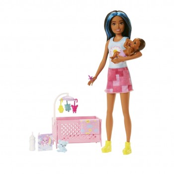 Barbie Babysitter Baby Sleep + Doll & Baby HJY34 MATTEL
