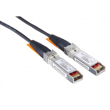 Cisco 10G Direct Attach Twinax SFP+ Cable, Passive, 30AWG Cable Assembly, 3 M, Orange, 5-Year Standard Warranty (SFP-H10GB-CU3M )